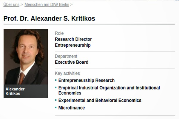 alexander kritikos